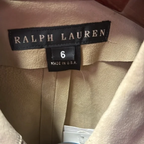 Ralph Lauren Ladies Suede Jacket
